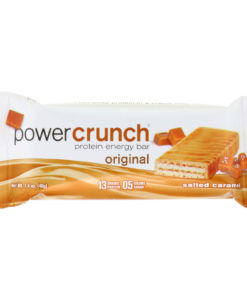 POWER CRUNCH, POWER CRUNCH ENERGY BAR SALTED CREAM, 40 GM