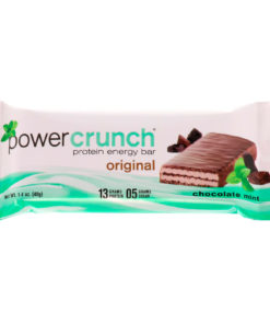 POWER CRUNCH, POWER CRUNCH ENERGY BAR CHOCOLATE MINT, 40 GM