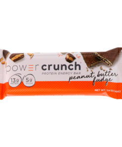 POWER CRUNCH, POWER CRUNCH ENERGY BAR PEANUT BUTTER FUDGE, 40 GM
