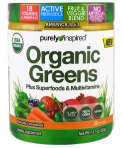 MUSCLETECH, ORGANIC GREENS NATURAL FLAVOR, 243 GM