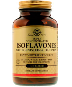 SOLGAR , ISOFLAVONES  120 TABLETS
