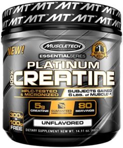 MUSCLETECH, 100% PLTM CREATINE, 400 GM