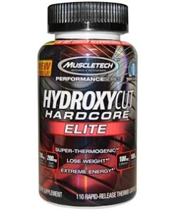 MUSCLETECH, HYDROXY CUT HARDCORE ELITE, 110 CAPS