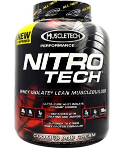 MUSCLE TECH, NITRO TECH COOKIES, 3.97 LB