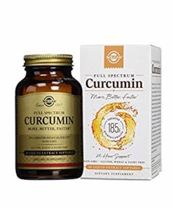 SOLGAR , FULL SPECTRUM CURCUMIN  , 60 SOFTGELS