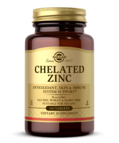 SOGAR, CHELATED  ZINC, 100 TABLETS