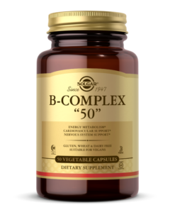 SOLGAR, B- COMPLEX, 50 CAPS