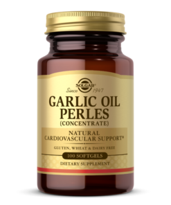 SOLGAR, GARLIC OIL PERLES, 100 SOFTGELS