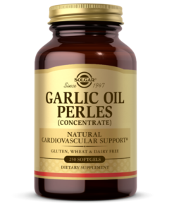 SOLGAR, GARLIC OIL PERLES, 250 SOFTGELS