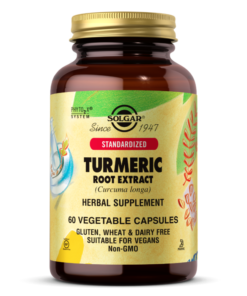 SOLGAR, TURMERIC, 60 CAPS