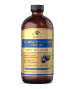 SOLGAR, CALCIUM MAGNESIUM CITRATE D3 BERRY, 16 OZ