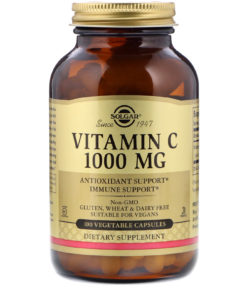 SOLGAR , VITAMIN C 1000 MG  100 CAPS