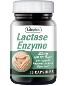 LIFEPLAN, LACTASE ENZYME, 30 CAPS