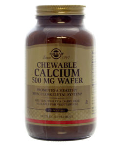 SOLGAR CHEWABLE CALCIUM 500MG WAFER