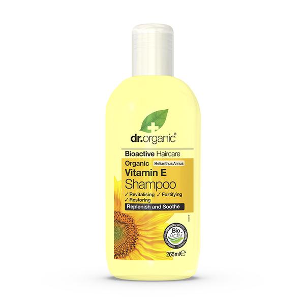 DR ORGANIC, VITAMINE E SHAMPOO, 265 ML