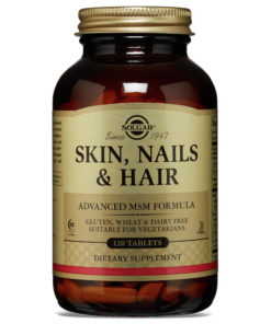 SOLGAR, SKIN, NAILS AND HAIR, 120 TABS