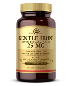 SOLGAR, GENTLE IRON 25 MG, 100 CAP