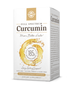 SOLGAR, CURCUMIN, 30 SOFTGEL