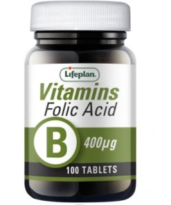 لايف بلان، حمض الفوليك 400 مجم، 100 حبة