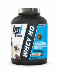 BPI SPORTS, WHEY HD MILK&COOCKIS, 4.2LB