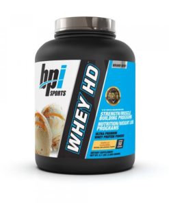 BPI SPORTS, WHEY HD VNILLA CARAMEL, 4.1 LB
