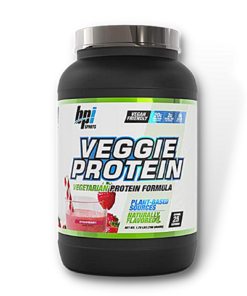 BPI SPORTS, VEGGIE PROTEIN STRAWBERRY, 1.76 LB