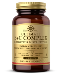 سولجار،  ألتيميت بكومبلكس+ فيتامين سي، 90 كبسولة