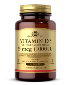 سولجار،  فيتامين د3 1000 وحدة دولية، 90 حبة