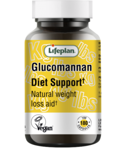 LIFE PLAN, GLUCOMANNAN, 180 CAPS