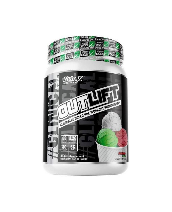 نيوتريكس، أوت ليفت ايس كريم إيطالي، 502 جم