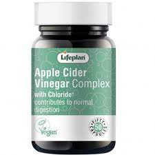 LIFEPLAN, APPLE CIDER VINEGAR, 50 CAPSULES
