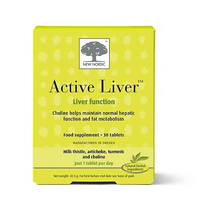 NEW NORDIC, ACTIVE LIVER, 30 TAB