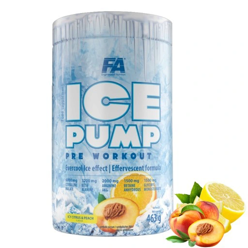 FITNESS AUTHORITY, ICE PUMP PWOER ICY CITRUS& PEACH, 463 GM