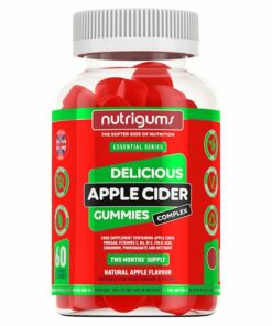NUTRIGUMS, DELICIOUS APPLE CIDER 60 GUMMIES