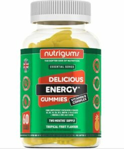 NUTRIGUMS, DELICIOUS ENERGY 60 GUMMIES