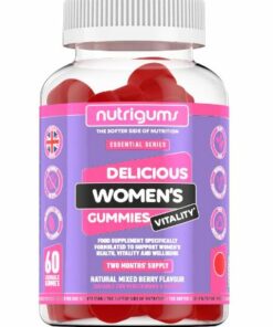 NUTRIGUMS, DELICIOUS WOMENS 60 GUMMIES